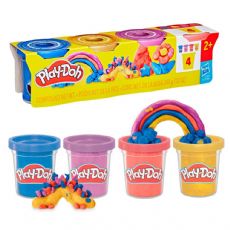 Play-Doh Shimmery Metallics 4 Pack 340G