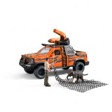 Adventure jeep in the jungle