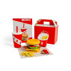 Burger and French Fries Set, 48 pieces