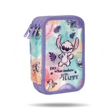 Pencil case Stitch 3 with contents